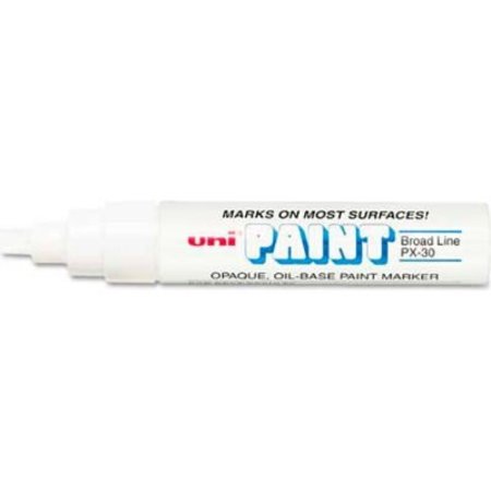 SANFORD Sanford® uni-Paint Marker, Broad Tip, White 63743